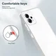 Motorola Moto G13 / G23 Hoesje Schokbestendig Transparant Wit afbeelding 7