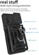 Motorola Moto G73 Hoesje met Camera Slider en Kickstand Ring Zwart afbeelding 8