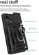 Motorola Moto G72 Hoesje met Camera Slider en Kickstand Ring Zwart afbeelding 8