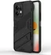 Xiaomi Redmi Note 12 Hoesje Shockproof Kickstand Back Cover Zwart afbeelding 1