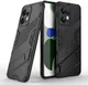 Xiaomi Redmi Note 12 Hoesje Shockproof Kickstand Back Cover Zwart afbeelding 2
