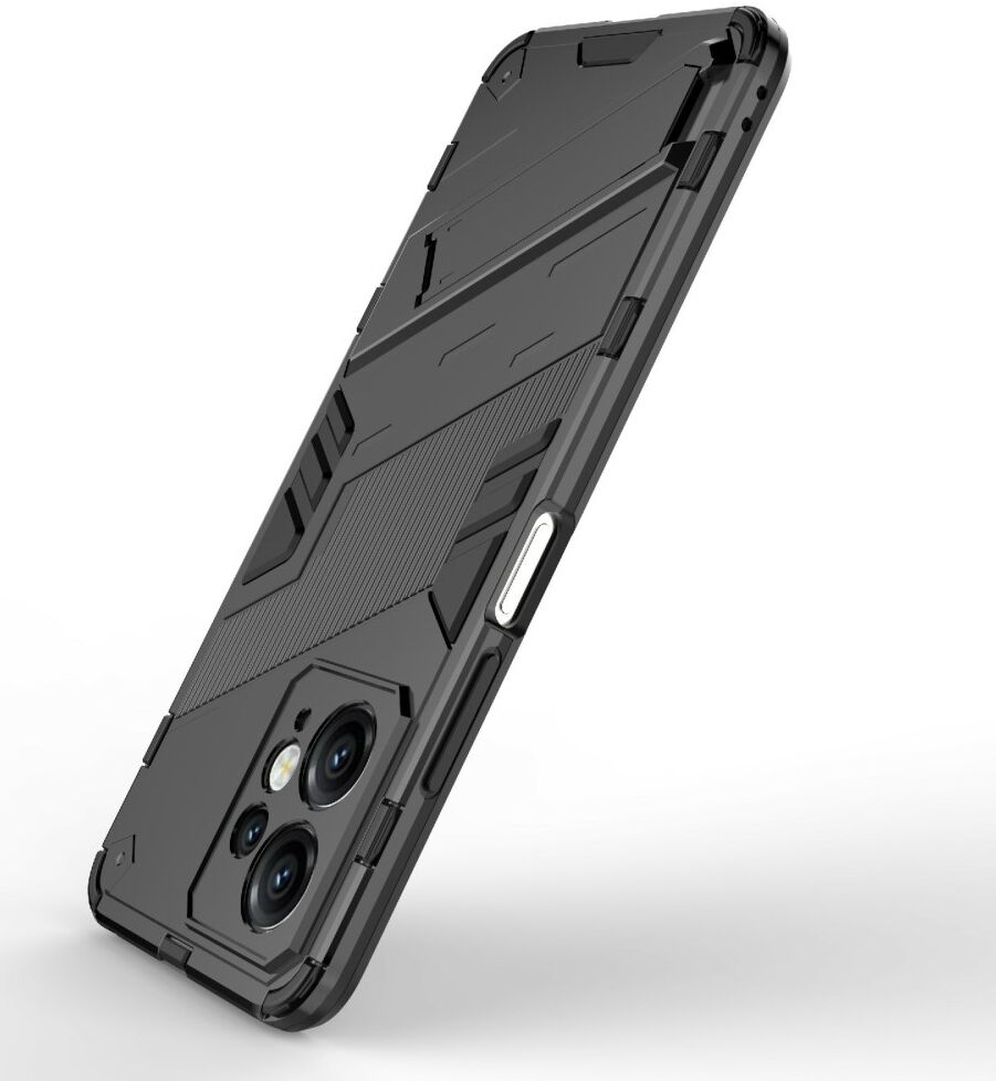 Xiaomi Redmi Note 12 Hoesje Shockproof Kickstand Back Cover Zwart afbeelding 4