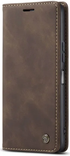 CaseMe 013 Xiaomi Redmi Note 12 Hoesje Book Case met Pasjeshouder Coffee afbeelding 10