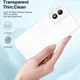 Motorola Moto E13 Hoesje Schokbestendig Transparant Wit afbeelding 5