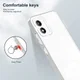 Motorola Moto E13 Hoesje Schokbestendig Transparant Wit afbeelding 7