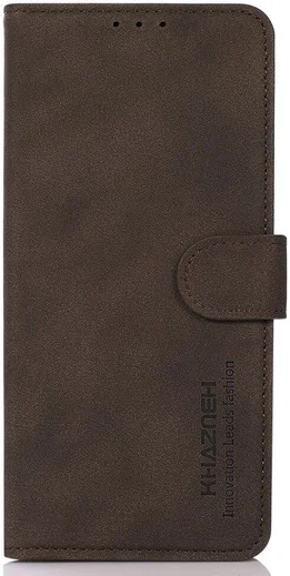 KHAZNEH Google Pixel 8 Hoesje Kunstleer Wallet Book Case Bruin afbeelding 6