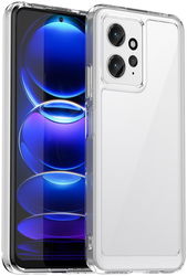 Xiaomi Redmi Note 12 Hoesje Acryl Back Cover Transparant afbeelding