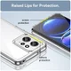 Xiaomi Redmi Note 12 Hoesje Acryl Back Cover Transparant afbeelding 6