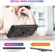 Samsung Galaxy A24 Hoesje Magnetische Kickstand Ring Back Cover Zwart afbeelding 4
