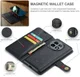 DG Ming OnePlus 11 Hoesje Retro Wallet Book Case Zwart afbeelding 4