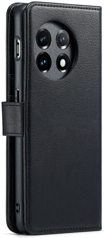 DG Ming OnePlus 11 Hoesje Retro Wallet Book Case Zwart afbeelding 9