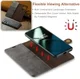DG Ming OnePlus 11 Hoesje Retro Wallet Book Case Grijs afbeelding 3