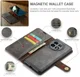 DG Ming OnePlus 11 Hoesje Retro Wallet Book Case Grijs afbeelding 4