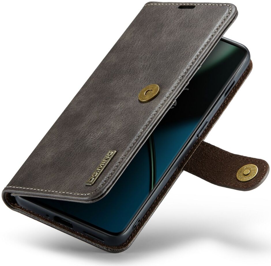 DG Ming OnePlus 11 Hoesje Retro Wallet Book Case Grijs afbeelding 7