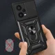 Xiaomi Redmi Note 12 Pro Plus Hoesje Camera Slider Kickstand Blauw afbeelding 7