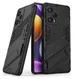 Xiaomi Poco F5 Hoesje Shockproof Kickstand Back Cover Zwart afbeelding 3