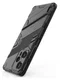 Xiaomi Poco F5 Hoesje Shockproof Kickstand Back Cover Zwart afbeelding 5