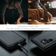 CaseMe 023 Samsung Galaxy S23 Ultra Hoesje Book Case Zwart afbeelding 10