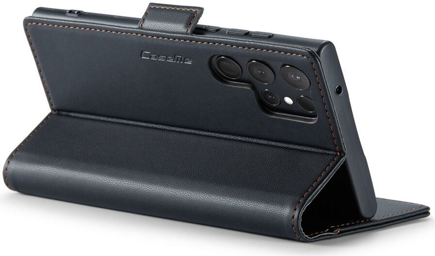 CaseMe 023 Samsung Galaxy S23 Ultra Hoesje Book Case Zwart afbeelding 16