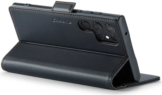 CaseMe 023 Samsung Galaxy S23 Ultra Hoesje Book Case Zwart afbeelding 16