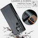 CaseMe 023 Samsung Galaxy S23 Ultra Hoesje Book Case Zwart afbeelding 6
