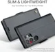 CaseMe 023 Samsung Galaxy S23 Ultra Hoesje Book Case Zwart afbeelding 8