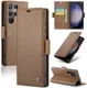 CaseMe 023 Samsung Galaxy S23 Ultra Hoesje Book Case Bruin afbeelding 13