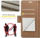 CaseMe 023 Samsung Galaxy S23 Ultra Hoesje Book Case Bruin afbeelding 3