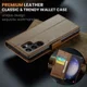 CaseMe 023 Samsung Galaxy S23 Ultra Hoesje Book Case Bruin afbeelding 9