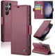 CaseMe 023 Samsung Galaxy S23 Ultra Hoesje Book Case Rood afbeelding 13