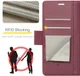 CaseMe 023 Samsung Galaxy S23 Ultra Hoesje Book Case Rood afbeelding 3