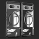 Google Pixel 7a Hoesje MagSafe Back Cover TPU Transparant/Zwart