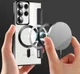 Samsung Galaxy S22 Ultra Hoesje MagSafe RFID Pasjeshouder Zwart afbeelding 4