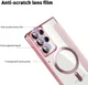 Samsung Galaxy S22 Ultra Hoesje MagSafe RFID Pasjeshouder Roze afbeelding 7