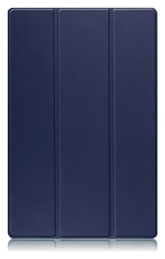 Samsung Galaxy Tab S8 Ultra Hoes Tri-Fold Book Case Standaard Blauw afbeelding 10