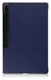 Samsung Galaxy Tab S8 Ultra Hoes Tri-Fold Book Case Standaard Blauw afbeelding 9