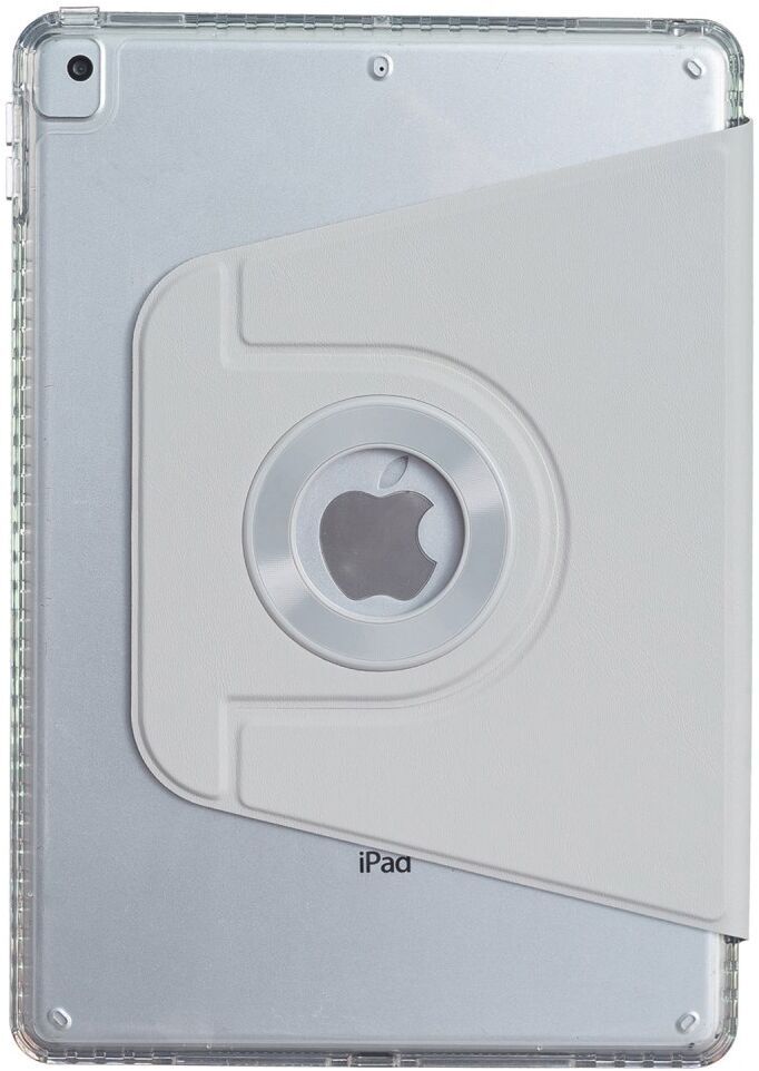 Apple iPad 10.2/iPad Pro 10.5 Hoes Tri-Fold Book Case Kunstleer Grijs afbeelding 9