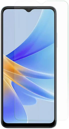 Oppo A17 Screen Protector 0.3mm Arc Edge Tempered Glass afbeelding 1