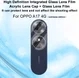 Imak Oppo A17 Camera Lens Protector + Lens Cap Clear afbeelding 2