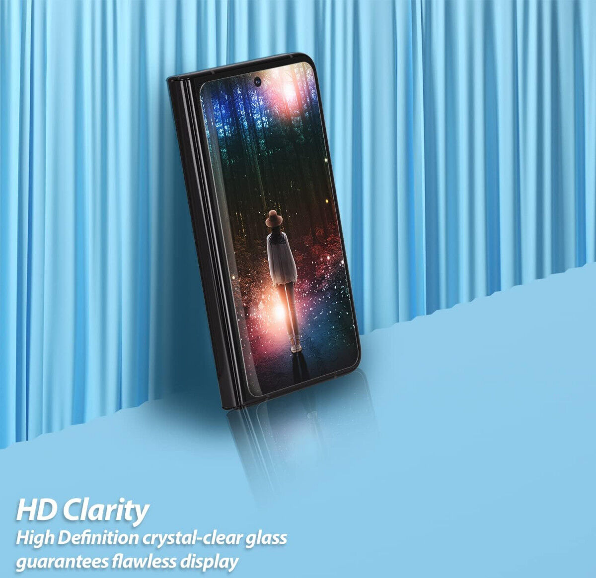 Whitestone EA Dome Glass Google Pixel Fold Screen Protector 2-Pack afbeelding 4
