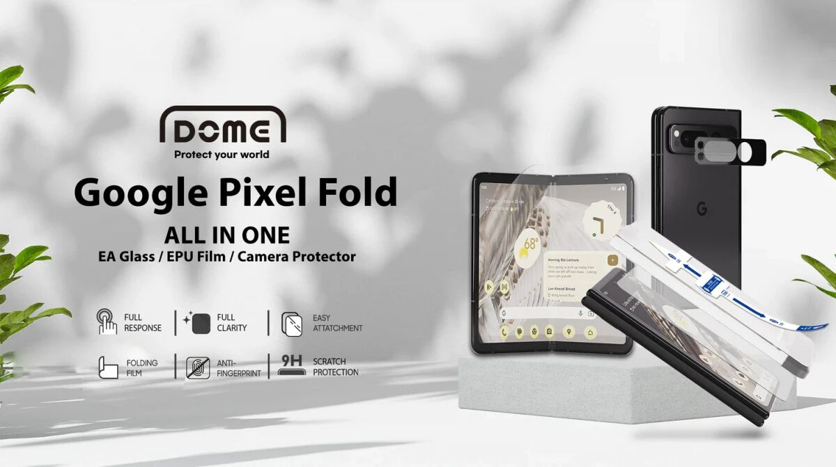 Whitestone All In One Pack Google Pixel Fold Bescherm Set (2+2+2 Pack) afbeelding 5