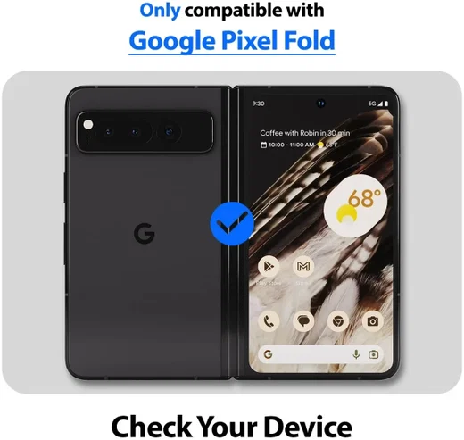 Whitestone All In One Pack Google Pixel Fold Bescherm Set (2+2+2 Pack) afbeelding 9