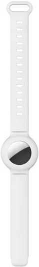 Apple AirTag Horloge Bandje voor Kinderen Siliconen Wit afbeelding 3
