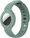 Apple AirTag Horloge Bandje voor Kinderen Siliconen Groen