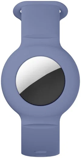 Apple AirTag Horloge Bandje voor Kinderen Siliconen Blauw afbeelding 3