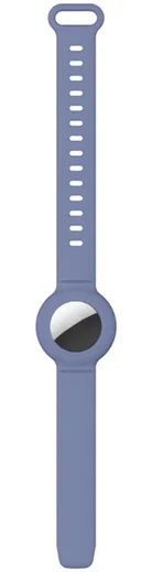 Apple AirTag Horloge Bandje voor Kinderen Siliconen Blauw afbeelding 4