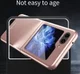 Samsung Galaxy Z Flip 5 Hoesje Hard Back Cover Roze Goud afbeelding 4