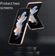 Samsung Galaxy Z Flip 5 Hoesje Hard Back Cover Roze Goud afbeelding 6