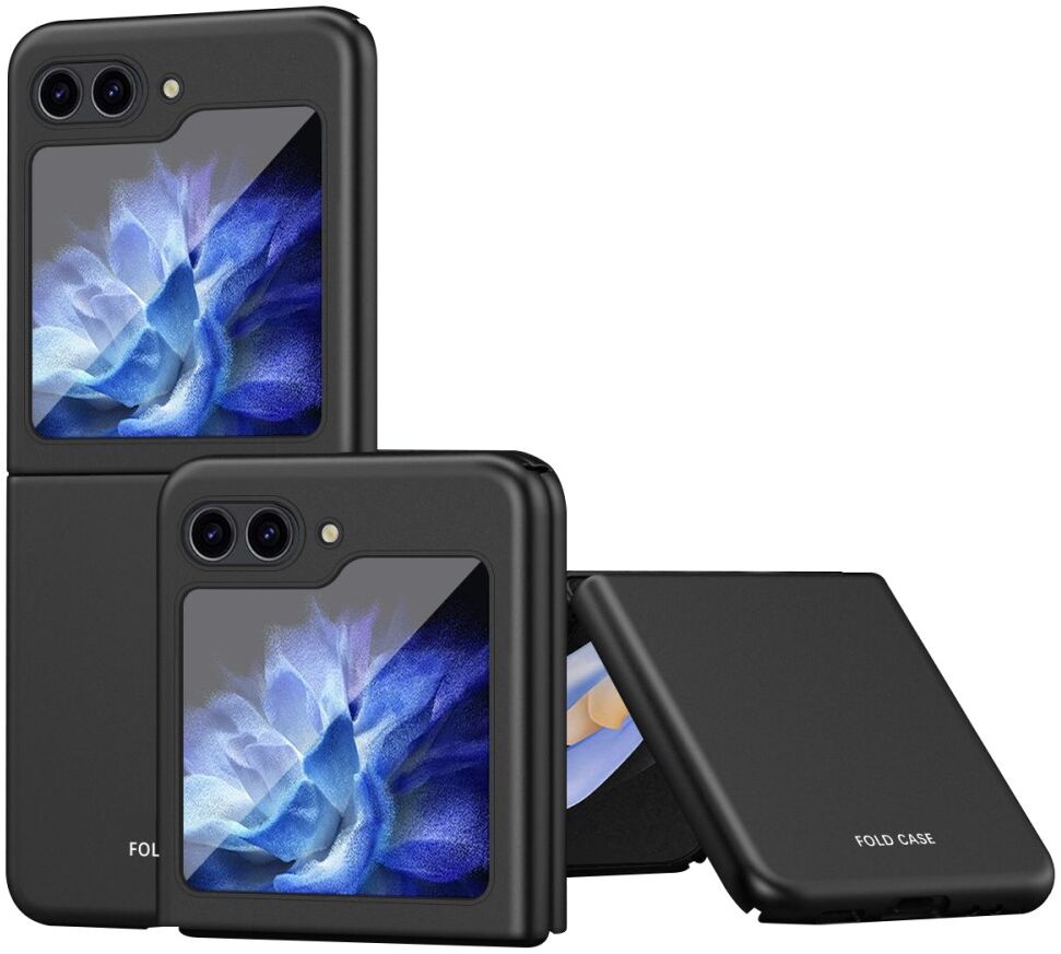 Samsung Galaxy Z Flip 5 Hoesje Hard Back Cover Zwart afbeelding 1