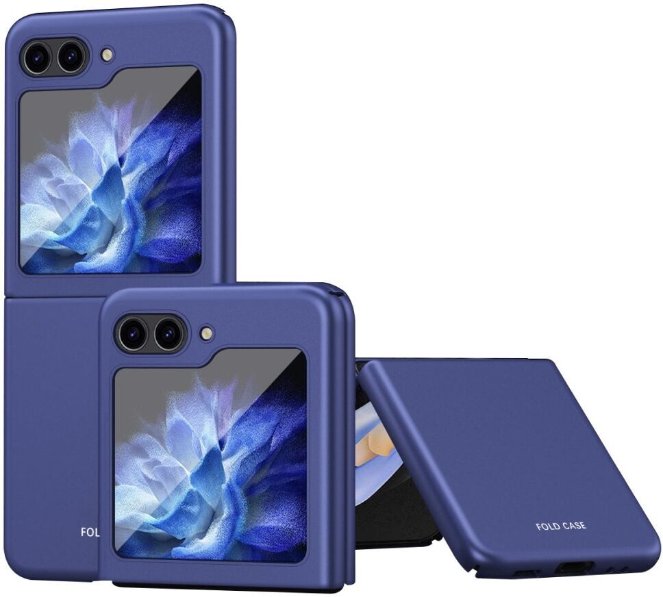 Samsung Galaxy Z Flip 5 Hoesje Hard Back Cover Blauw afbeelding 1